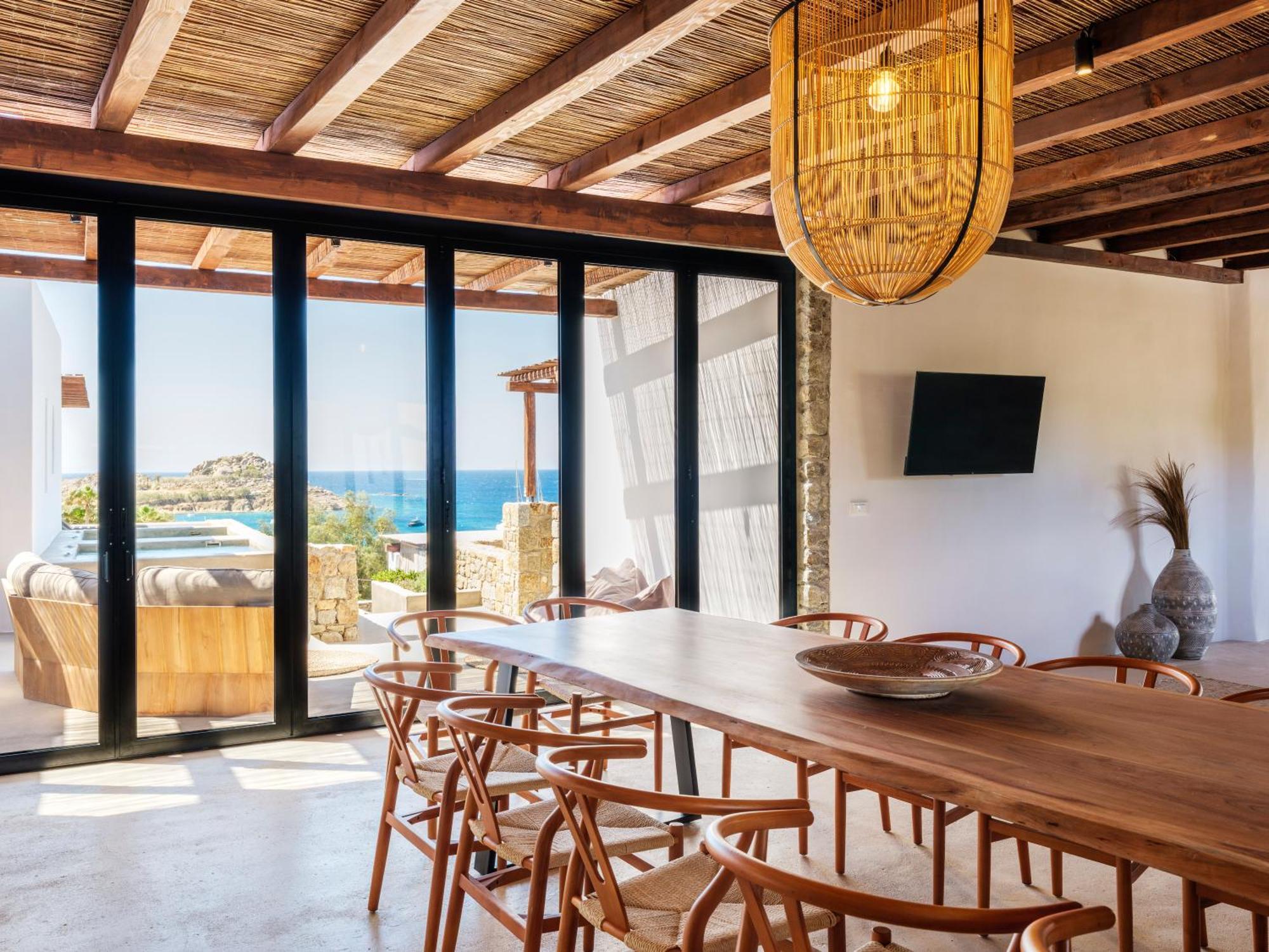 Trinity Mykonos - Beachfront Villa Platys Gialos  Exterior foto